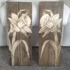 🆕 daffodil wall art set